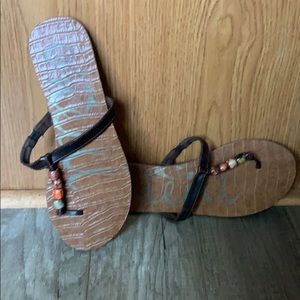 Beaded sandals
